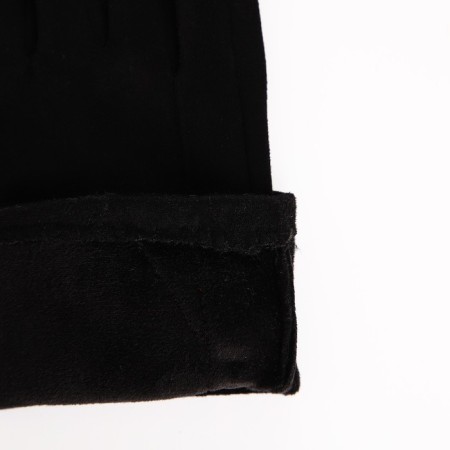 Gloves are female, dimensionless, without insulation, black color-2