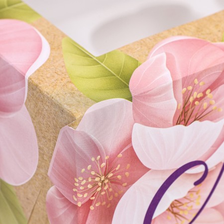 Packaging for 6 cupcakes with a window, "best in the world", 25 x 17 x 10 cm-3