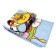 Blanket, size 100 × 118 cm, print print, blue