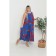 Women's dress, size 52, blue color