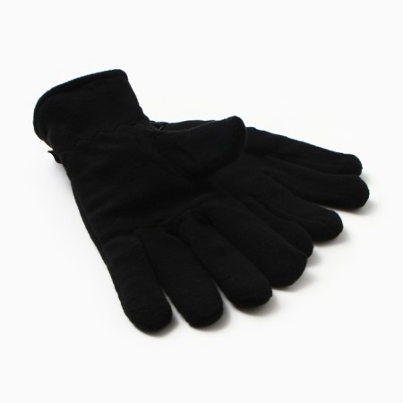 Men's gloves minku, black color, 25 cm-1
