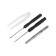 A set of tools for repairing glasses, 150 screws, pads, 3 screwdrivers, forceps, napkin