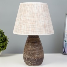 BelTI Table lamp E27 40W brown 24.5x24.5x38 cm Risalux