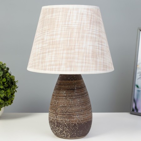 BelTI Table lamp E27 40W brown 24.5x24.5x38 cm Risalux