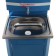 The washbasin "Termix", without AVN, stainless Moika, 17 L, Lagoon color