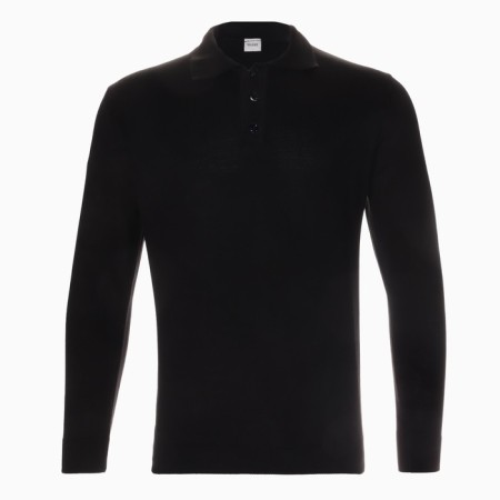 Jumper Polo men's minku: Knitwear Collection Color Black, Rr. 54-4