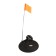 Gervice yaman d = 210 mm, angular plastic stand