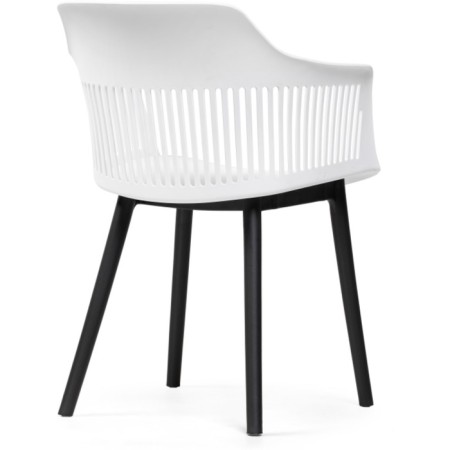 Crocs plastic stool/tissue mint, black/white 55x58x77 cm-3