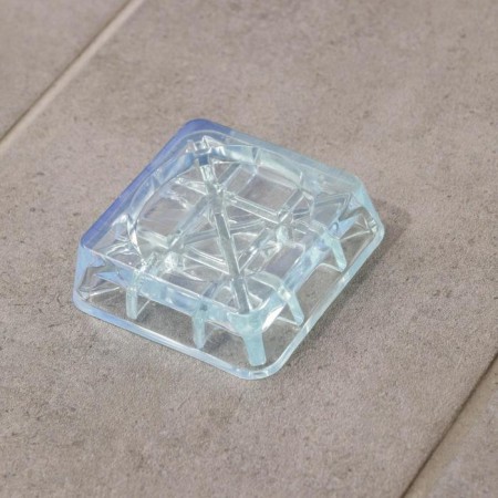 Set of arrangements of anti -vibration "Dolyana", 4 pcs, square, transparent-1