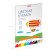 Colored paper A4, 10 colors, 10 sheets, erichkrause, bilateral, coated, in the folder, density 80 g/m2, crafts of crafts