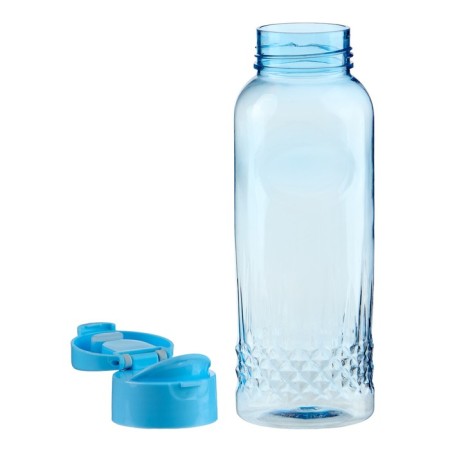 A sporting bottle, 650 ml, Flores, 4.7 x 22 x 7 cm, Blue-1
