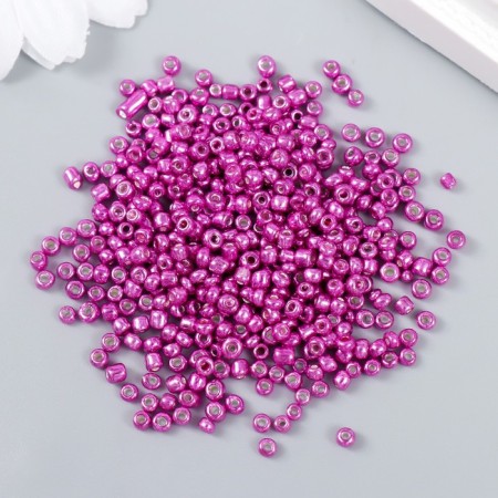 Beads "Zlatka" 08/0, 3 mm, 10 g 0563 lilac-1