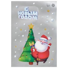 Bilateral metallized sticker 