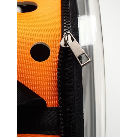 The folding bag is large, the oxford material, 42 x 30 x 25 cm, orange-8