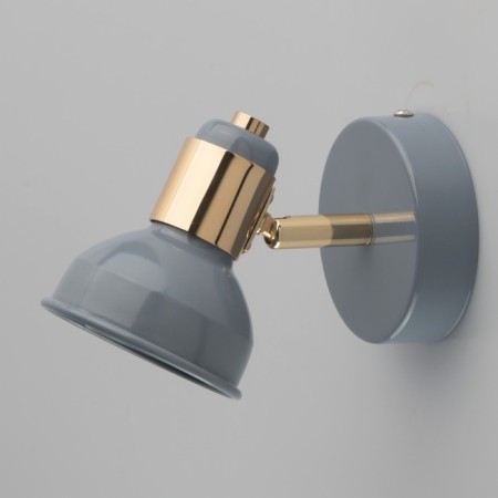 Lamp "Hof" 50W GU10 Blue 11x9x16.5cm-5