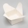 Box under a bento-port without a window, white, 14 x 14 x 8 cm