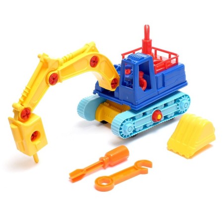 Designer machine "Excavator", 33 parts, mix-9