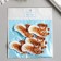 Decor for creativity Textile embroidery "Squirrel with a nut" 5.5x4 cm