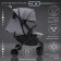 Walking stroller Sweet Baby Compatto, Grey color