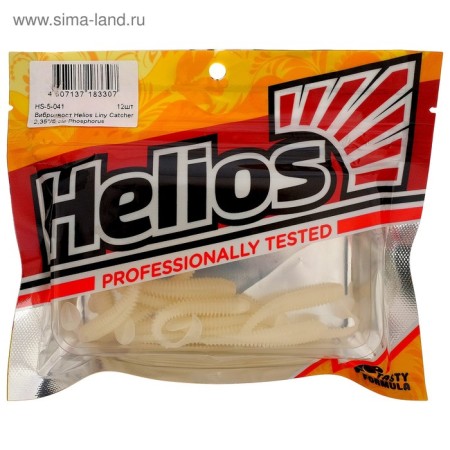 Vibro -hebelist Helios Liny Catcher Phosphorus, 6 cm, 12 pcs. (HS-5-041)-1