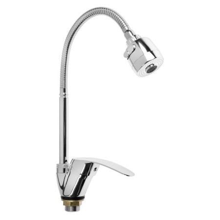 Accoona A4825 kitchen mixer, single -leaf, flexible surge, 2 modes, chrome