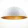 Lamp "Ametrin" 3HE27 40W white-gold 58x58x26-126 cm