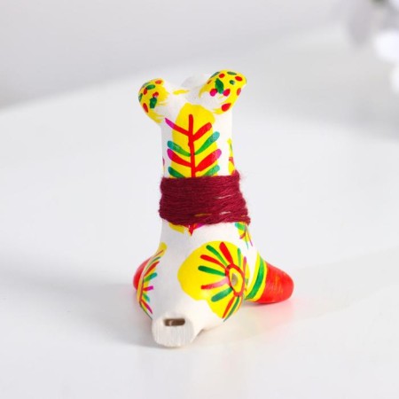 Filimonovskaya toy - whistle "Dog"-6