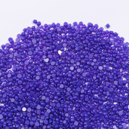Wax for depilation, film, in granules, 100 g, indigo color-4