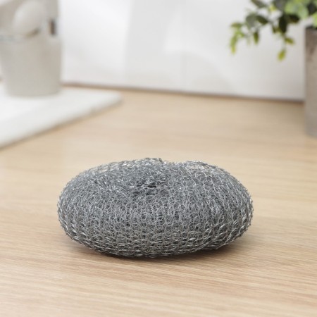 Metal raccoon metal sponge, wicker, galvanized, 40 g-4