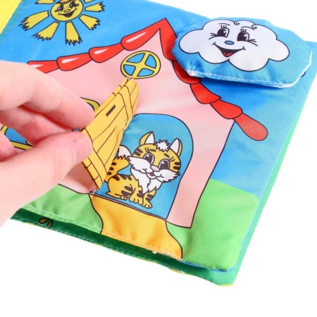 Developing soft book "Malyshkina Book"-6