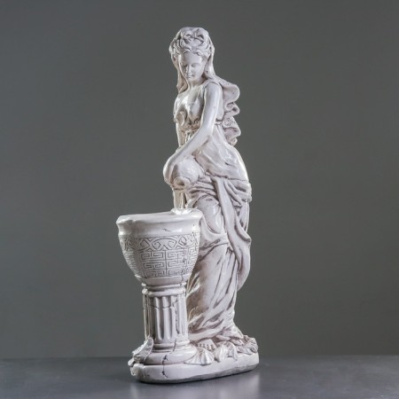 Figure with Kashpo "Ophelia with a jug" aged, 1.4l / 40x82x25cm