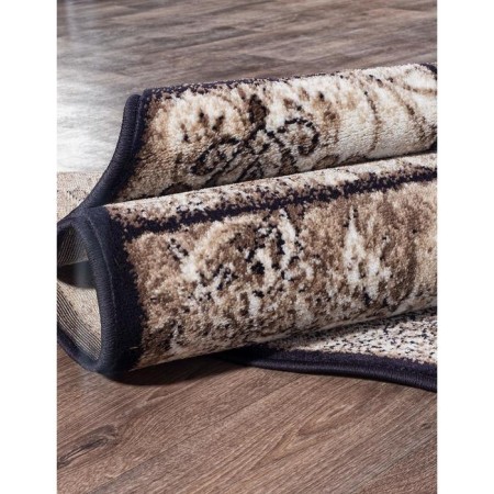 Oval carpet Merinos Valencia Deluxe, size 150x230 cm, color Brown-2