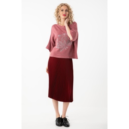 Female jumper, size 42, pink color-13