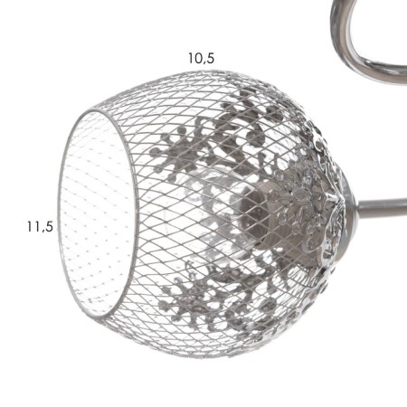 Elti chandelier 3he27 40W chrome 50x50x23 cm-5