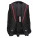 Youth backpack 42 x 31 x 22 cm, Grizzly, ergonomic back, laptop compartment, black/red