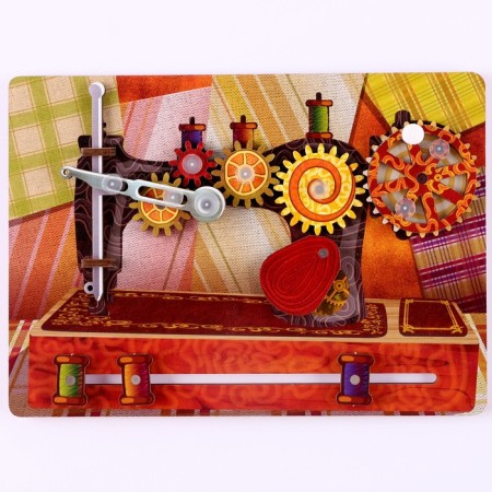 Biziborn - training board "Sewing machine"