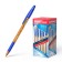 Ballpoint handle Erichkrause R-301 Amber Stick & Grip, Node 0.7 mm, blue ink, rubber emphasis, LECTION Line 1000 meters
