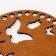 Donyshko for knitting Carved "Butterflies", circle 15 cm, HDF 3 mm