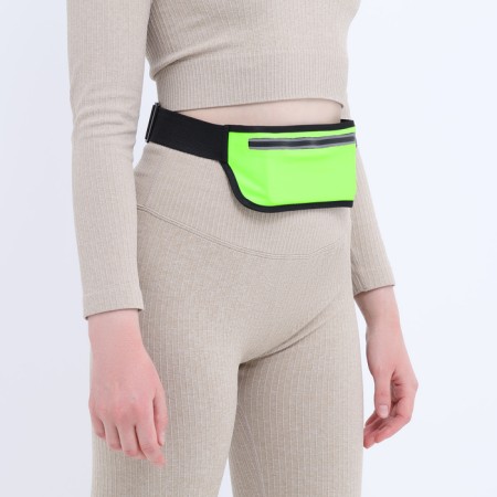 Board belt on lightning, reflective elements, green color-5