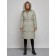 Coat insulated winter female, size 48, green color