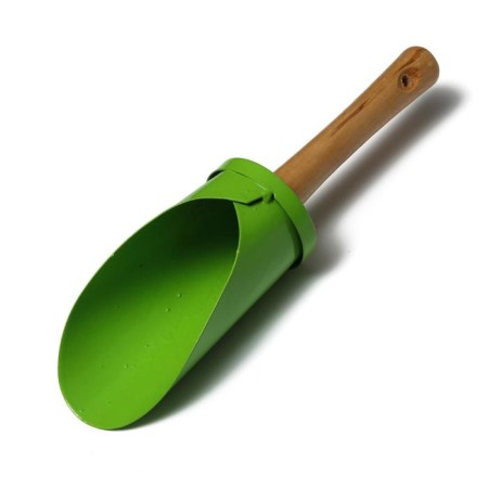 Onion planter soot, length 23 cm, wooden handle