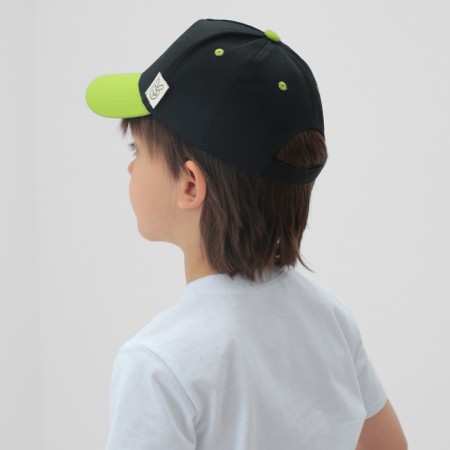 Children's cap KAFTAN R.52-54 black/green-3
