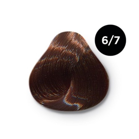 Cream-coloring hair permanent Ollin Professional Color, tone 6/7 Dark Brown Brown, 100 ml-1