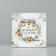 Package Gift New Year's laminated square “Happy New Year”, 14 x 14 x 9 cm, New Year