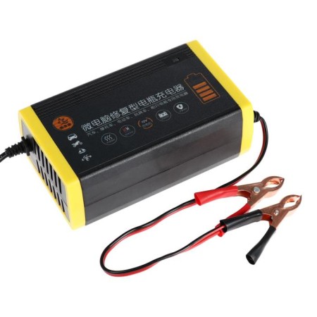 Charger of the battery 6-12 V, 6 A, automatic, 220 V, 87 W
