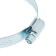 Chervyeric zein clamp, end-to-end carriage, diameter 59-82 mm, width 12.7 mm, galvanized