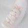 Nightlight "Bunny on the Moon" LED 2W from 3xlr44 batteries 14x6.5x12 cm Risalux