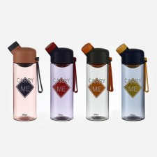 Water bottle, 550 ml, 22.5 x 6.7 cm, sieve, mix