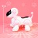 Dog-robot "Smart Lotti", walks, sings, works from batteries, color pink
