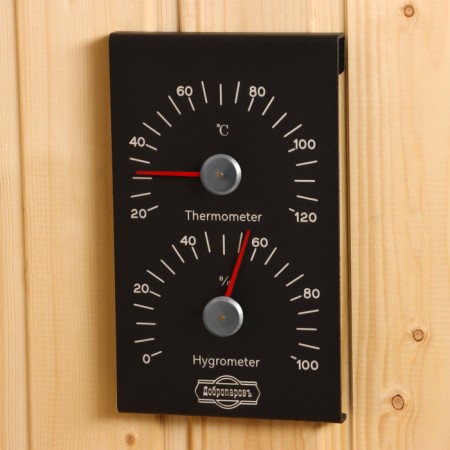 Thermometer-gigrometer, 19.7x12x1.8 cm V-T017